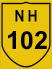 National Highway 102 (NH102) Map