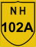 National Highway 102A (NH102A) Map