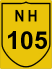 National Highway 105 (NH105) Map