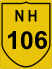 National Highway 106 (NH106) Map