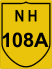 National Highway 108A (NH108A) Map
