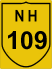 National Highway 109 (NH109) Map