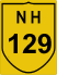 National Highway 129 (NH129) Map