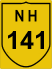 National Highway 141 (NH141) Map