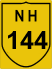 National Highway 144 (NH144) Map