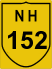 National Highway 152 (NH152) Map