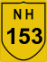 National Highway 153 (NH153) Map