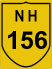 National Highway 156 (NH156) Map