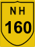 National Highway 160 (NH160) Map