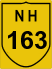 National Highway 163 (NH163) Map