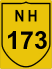 National Highway 173 (NH173) Map