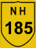 National Highway 185 (NH185) Map