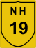 National Highway 19 (NH19) Map