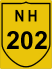 National Highway 202 (NH202) Map
