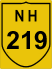National Highway 219 (NH219) Map