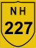 National Highway 227 (NH227) Map