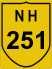 National Highway 251 (NH251) Map