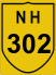 National Highway 302 (NH302) Map