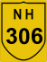 National Highway 306 (NH306) Map