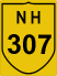 National Highway 307 (NH307) Map