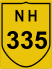 National Highway 335 (NH335) Map