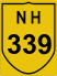 National Highway 339 (NH339) Map