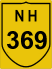 National Highway 369 (NH369) Map