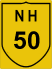 National Highway 50 (NH50) Map