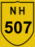 National Highway 507 (NH507) Map