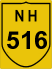 National Highway 516 (NH516) Map