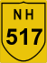 National Highway 517 (NH517) Map