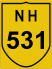 National Highway 531 (NH531) Map