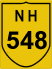 National Highway 548 (NH548) Map