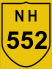 National Highway 552 (NH552) Map