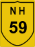 National Highway 59 (NH59) Map