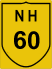 National Highway 60 (NH60) Map