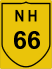 National Highway 66 (NH66) Map