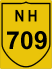 National Highway 709 (NH709) Map
