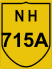 National Highway 715A (NH715A) Map