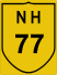 National Highway 77 (NH77) Map