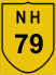 National Highway 79 (NH79) Map
