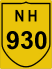 National Highway 930 (NH930) Map