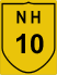 National Highway 10 (NH10) Map