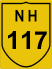 National Highway 117 (NH117) Map
