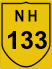 National Highway 133 (NH133) Map