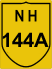 National Highway 144A (NH144A) Map