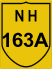 National Highway 163A (NH163A) Map