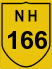 National Highway 166 (NH166) Map