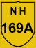 National Highway 169A (NH169A) Map