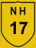 National Highway 17 (NH17) Map